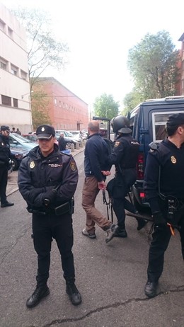 Una de las detenciones