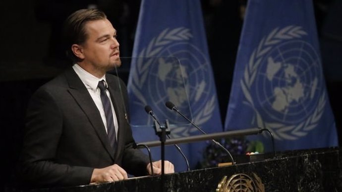 Leonardo DiCaprio discurso Naciones Unidas
