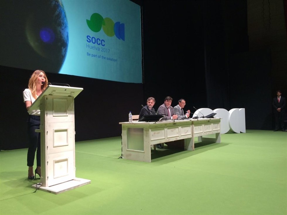 Clausura del Congreso Internacional sobre Cambio Climático. 