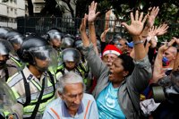 Los abuelos de Venezuela se suman a las protestas contra Maduro