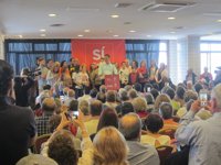 Sánchez subliña en Vigo que "o desafío non é mirar ao PP de lado nin por baixo, senón de fronte, sendo a alternativa"