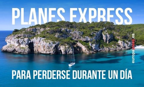 Planes express para perderse por und día 