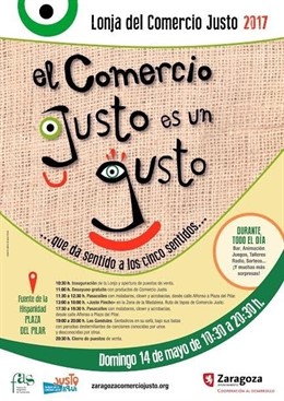 Cartel de la Lonja del Comercio Justo