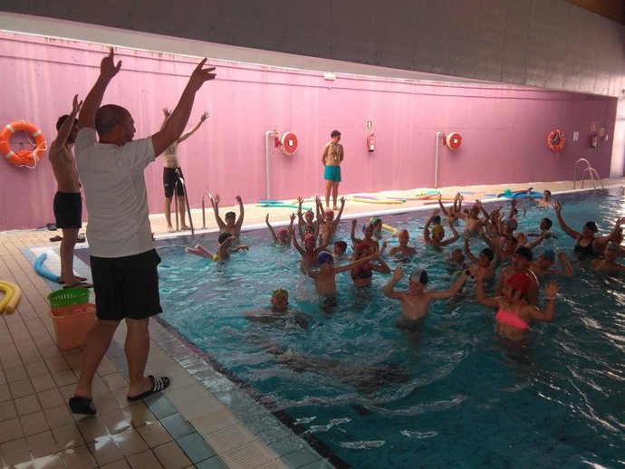 Curso de natación