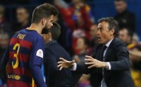 Luis Enrique confirma la baja de Piqué: "Tenemos plantilla para solventar estas situaciones"