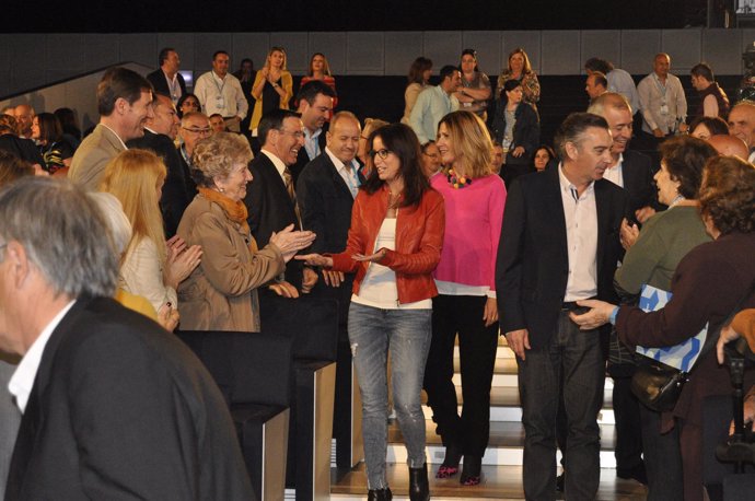 Andrea Levy en el Congreso del PP Zaragoza