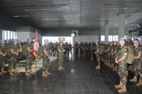 Comienza el relevo del contingente español en el Líbano con la partida de 227 militares desde Gran Canaria