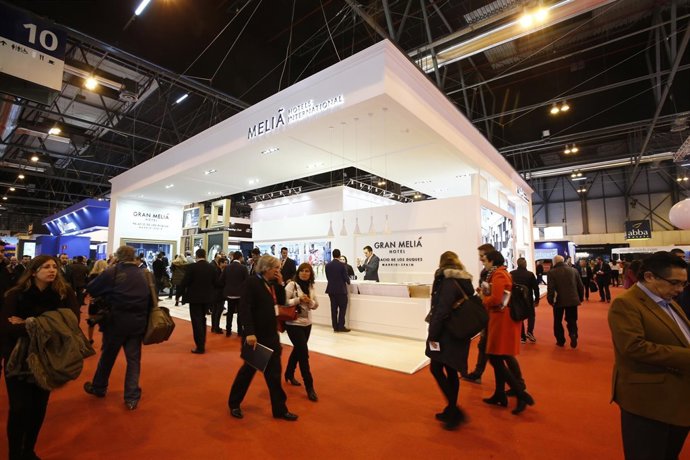 Stand de Meliá Hoteles en Fitur en Madrid