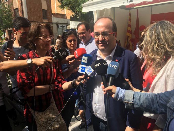 El primer secretari del PSC, Miquel Iceta