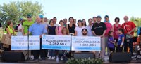 La Andada Solidaria de la Fundación Rey Ardid congrega a 1.300 personas