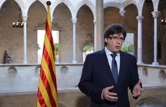 Carles Puigdemont, presidente de la Generalitat