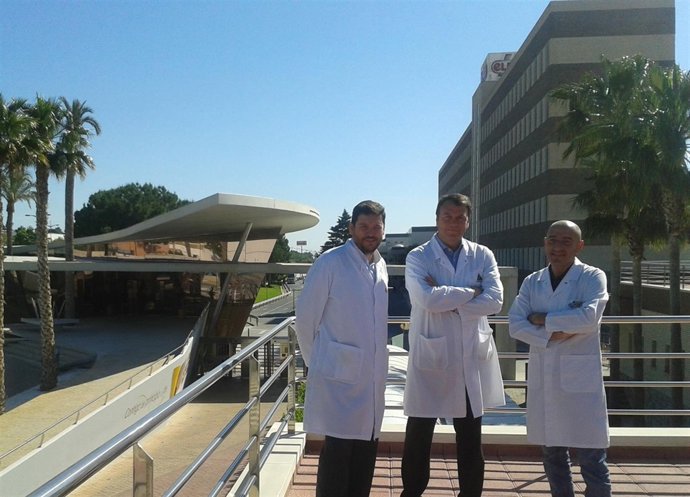 Lucio López, Maxi Serret y Martín Martínez