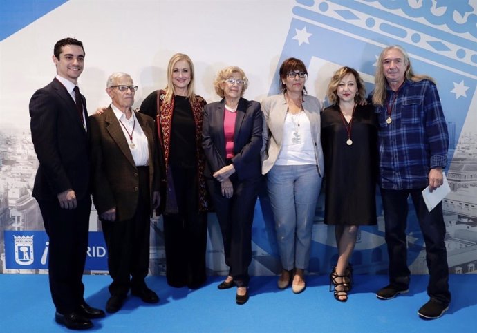 Javier Fernández recibe la Medalla de Oro de Madrid