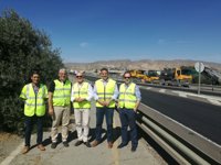 Las obras de la A-1000, entre Viator y Huércal, alcanzan el 90% de su ejecución