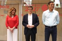 "No mientas cariño", el reproche de Susana Díaz a Pedro Sánchez