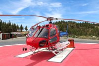 El primer helicóptero de extinción de incendios contratado por Gran Canaria llega a la isla