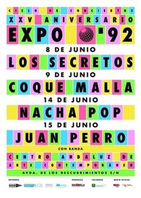 Los Secretos, Coque Malla, Nacha Pop y Juan Perro llegan a Sevilla para celebrar el 25 aniversario de la Expo'92