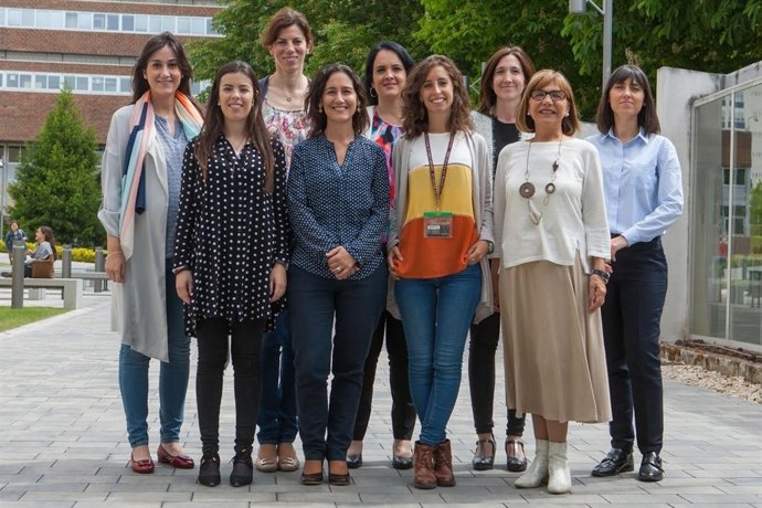 Responsables del proyecto y enfermeras