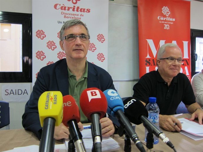 El director de Càritas de Barcelona en una foto d'arxiu