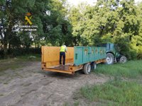 Cuatro detenidos por robos y hurtos en explotaciones agrícolas y naves industriales de la provincia de Cáceres