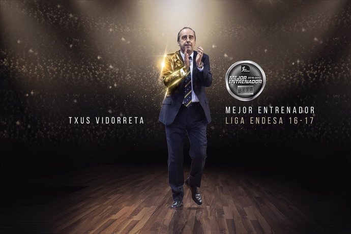 Txus Vidorreta, mejor entrenador de la Liga Endesa