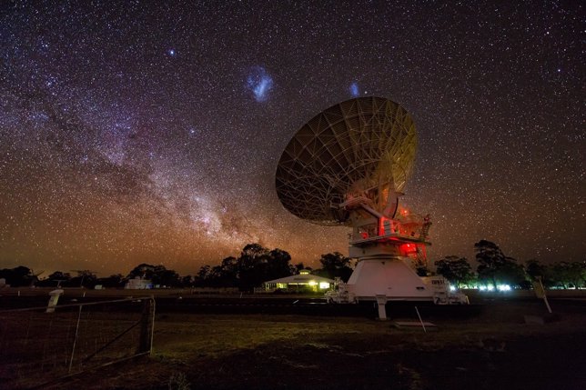 Visión de las nubes de Magallanes desde el Australia Telescope Compact Array