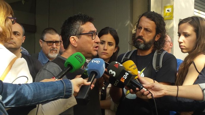 El presidente del comité de empresa del Metro, Pere Ramon