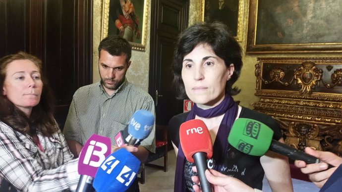 La Representante de Podemos, Antònia Martín