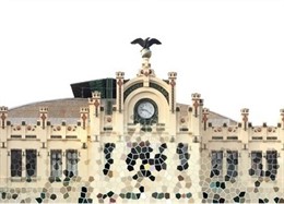 Fragmento del cartel de la exposición de la Estación del Norte