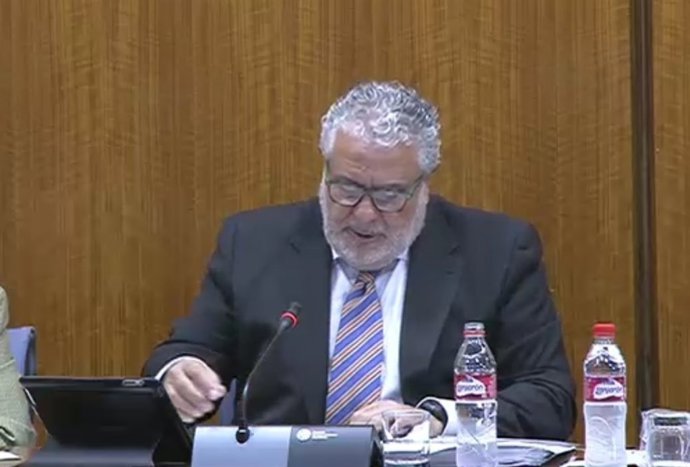 Joaquín Durán comparece en la comisión de control de la RTVA en el Parlamento