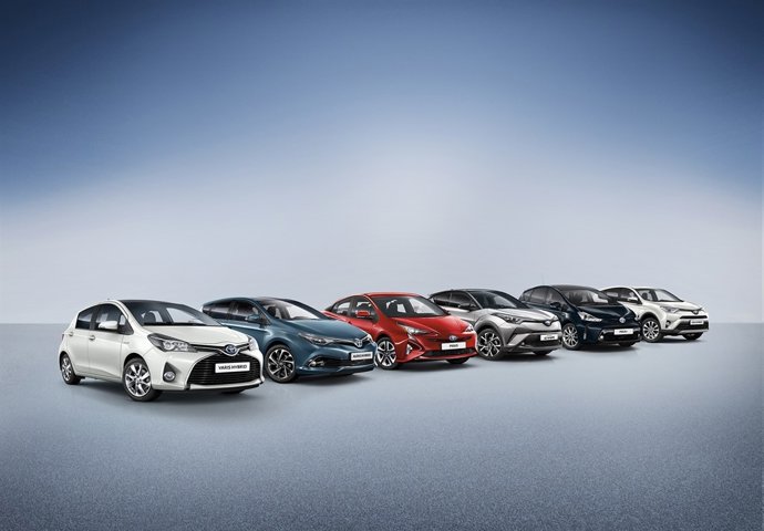 Gama híbrida de Toyota