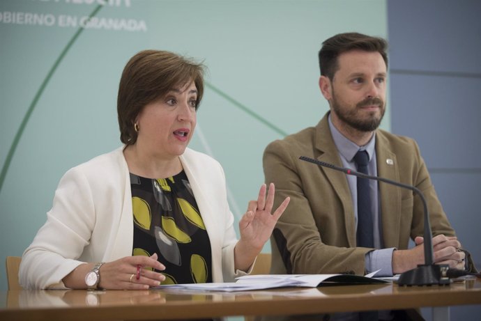 Los delegados del Gobierno y Economía, Sandra García y Juan José Martín