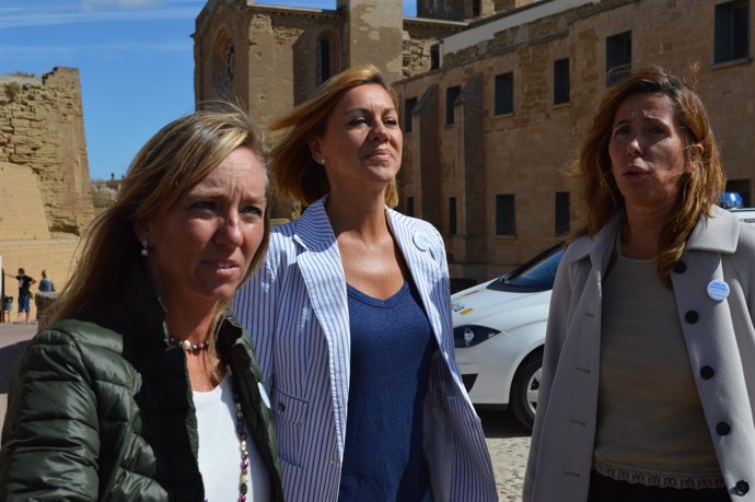 Marisa Xandri, con Dolores de Cospedal y Alicia Sánchez Camacho