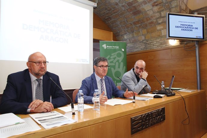 Sesión de participación sobre la futura ley de Memoria Democrática de Aragón