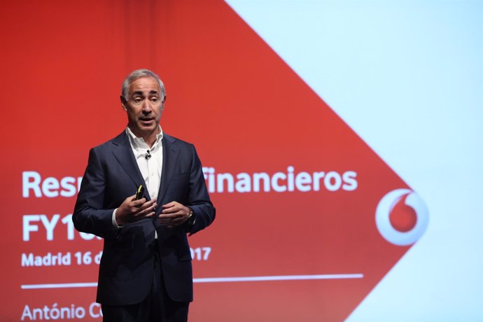 El consejero delegado de Vodafone España, Antonio Coimbra