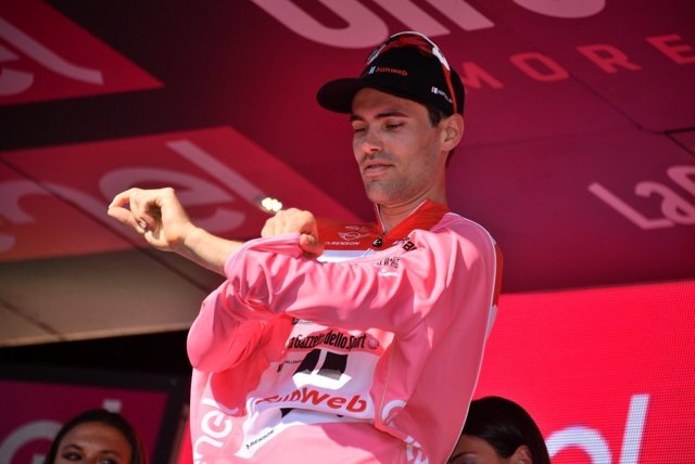 Tom Dumoulin, nuevo líder del Giro