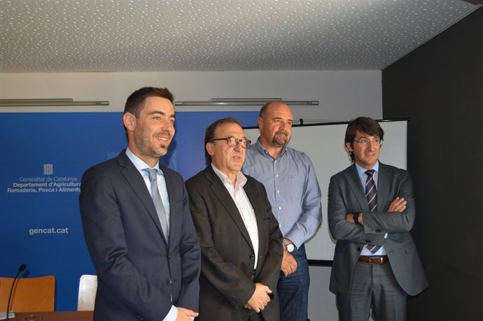 Ferran de Noguera, Carmel Mòdol, Francesc Torres i Manel Simon