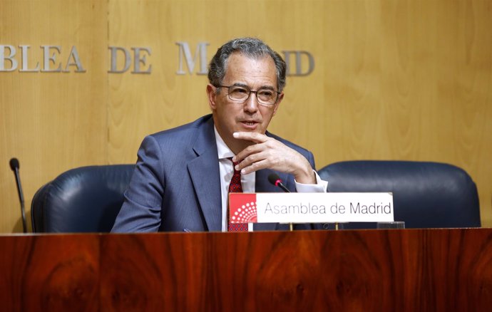 Enrique Ossorio, portavoz del PP en la Asamblea de Madrid