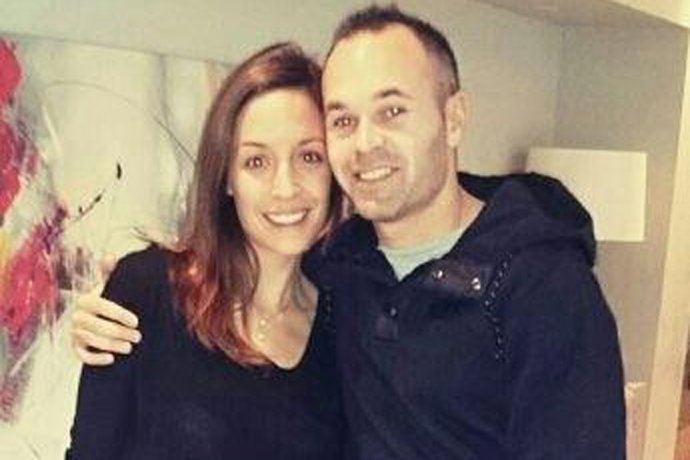 Andrés Iniesta y Ana Ortiz/ Foto de archivo