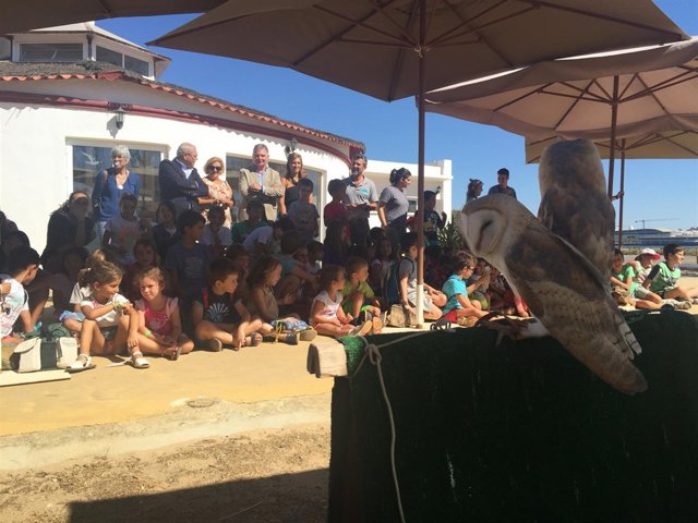 Clausura de la Escuela de Exploradores de Marismas del Odiel. 
