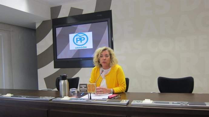 La diputada del PP Aragón Dolores Serrat.                     