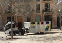 El nuevo servicio de recogida selectiva de Emaya en el centro de Palma empezará el 29 de mayo