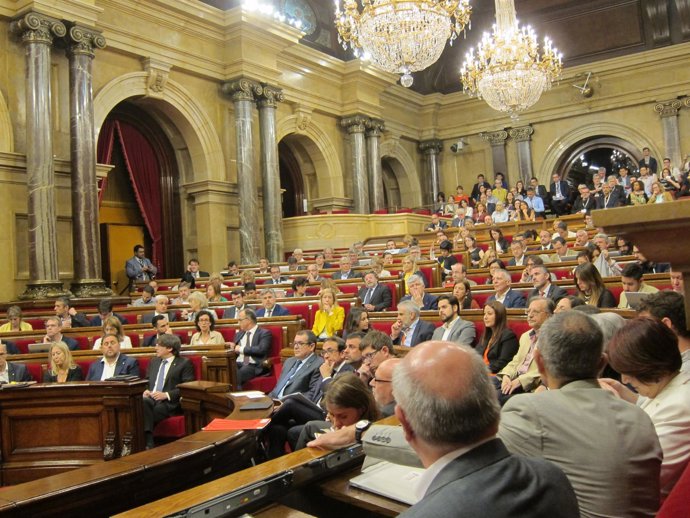 Pleno del Parlament