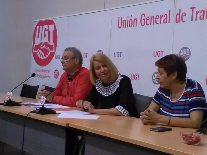La secretaria de Políticas Sociales de UGT, Mari Carmen Barreda