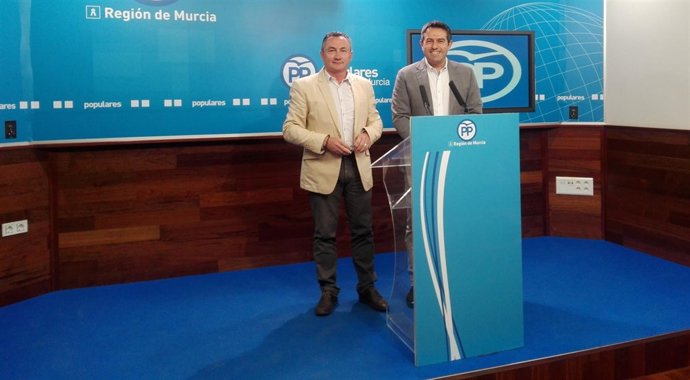 Soria y Buendía (PP) en rueda de prensa 