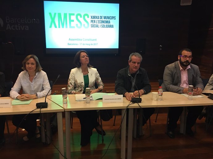 Jordi Via en la rueda de prensa de la Xmess