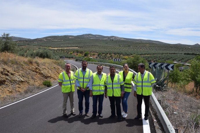 Obras carretera a-7201 villanueva algaidas cuevas bajas