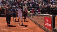 Nadal pasa a octavos en Roma tras la lesión de Almagro