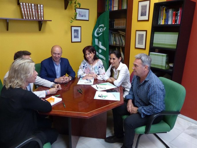 Reunión de CSIF y Cs