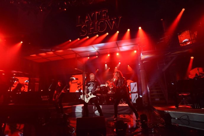METALLICA EN COLBERT